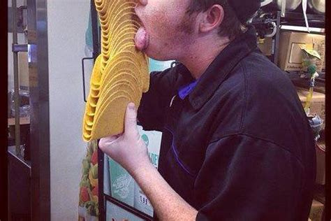 Taco Bell Employee Busted For Licking Tacos On Facebook Eater