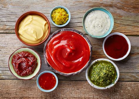 Different Types Of Sauces And What To Eat Them With Various Sauces