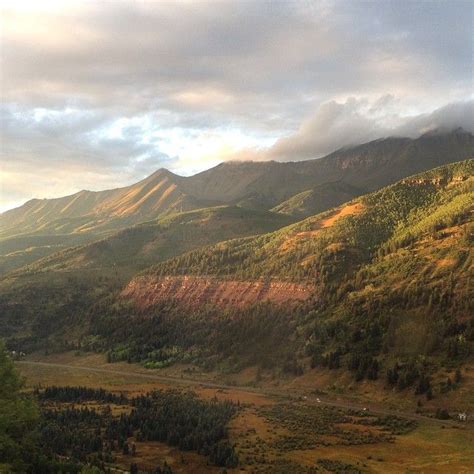 No Filter Needed Here Sunset In Telluride Iphonepic Travel No