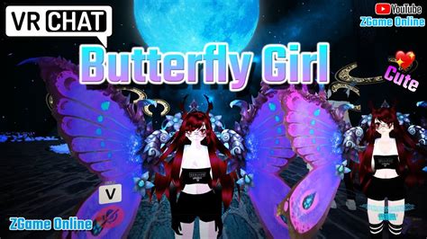 Butterfly Girl Avatars For Vrchat Skin Review Youtube