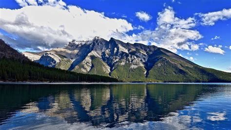 Wallpaper Id 24935 Mountain Lake Reflection 4k Free Download