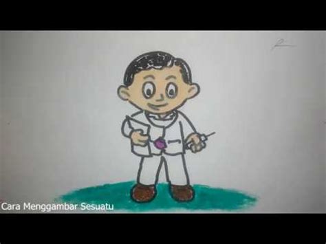 Crayon atau pensil warna adalah pilihan tepat untuk mewarnai gambar bunga. Contoh Gambar Mewarnai Kartun Dokter - KataUcap