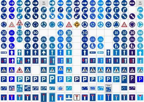 22 Road Safety Signs And Symbols Pdf Ideas In 2021