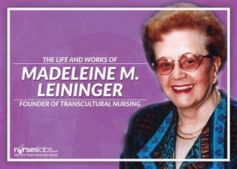 Madeleine Leininger Biography And Works Nurseslabs