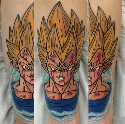 Geekyflash geeky flash dragon ball tattoo designs. Majin vegeta | Z tattoo, Tattoos, Dragon ball