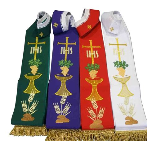 Ornamentos Liturgicos Bordado Colores Liturgicos