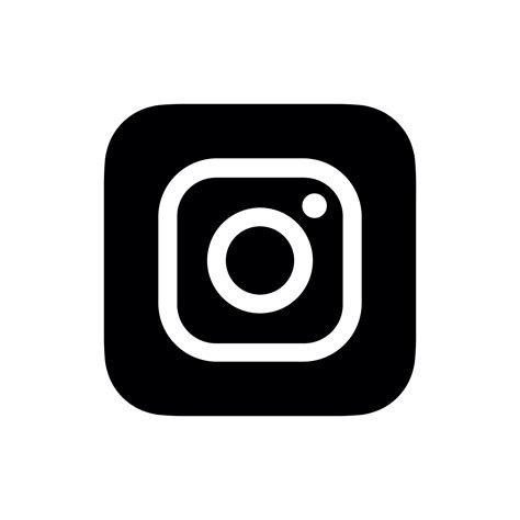 Instagram Icon Black Transparent