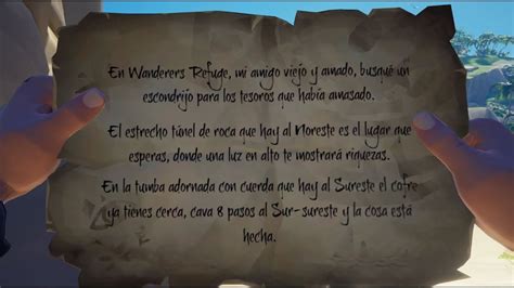 A treat that comes with the small caveat of massive risk to life and limb. Sea of Thieves - Acertijo Wanderers Refuge - En Wanderers ...