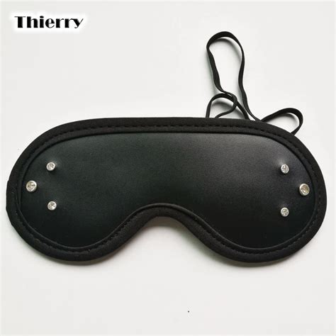 Thierry Fetish Sexy Blindfold Eye Mask Patch For Adult Games Flirt Sex Toy Sex Products For