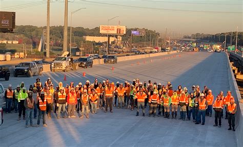 Walsh Construction Celebrates Completion Of Southbound I 294 Mile Long