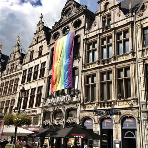 the gayest weekend in antwerp belgium for pride and world outgames two bad tourists