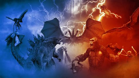 Godzilla Vs Kong Wallpaper Monsterverse By Thekingblader995 On Deviantart
