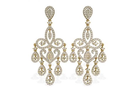 Buy Chandelier Diamond Wedding Earrings Online In India At Best Price