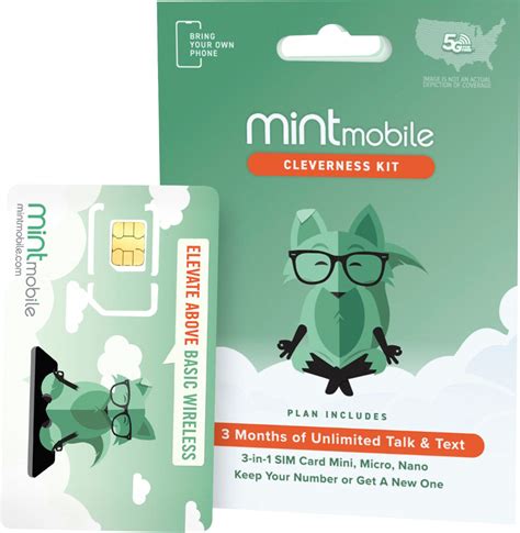 Mint Mobile Unlimited Phone Plan 6 Months Of Wireless Service Mint