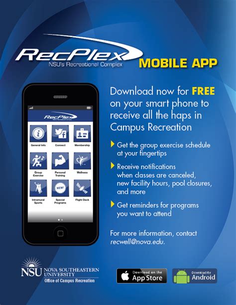The company offers development and sales of nutraceutical and skin care products, dietary and herbal supplements, and functional foods. Introducing the new NSU RecPlex Mobile APP | NSU Newsroom