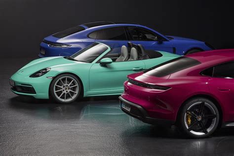 Porsche Expands Paint To Sample Palette With Iconic Colors Carbuzz