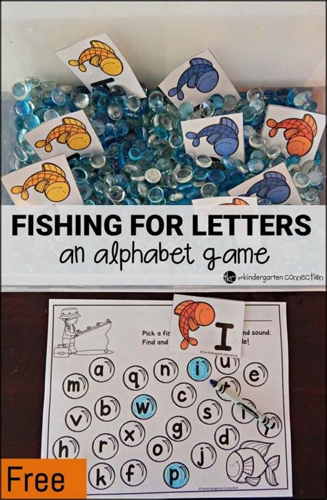 See more ideas about number activities, number worksheets kindergarten, numbers kindergarten. Fishing for Letters! An Alphabet Game | Alphabet games ...