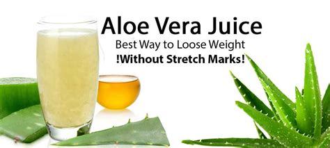 Aloe Vera Juice for Weight Loss - Just 2 tsp for 7 Days