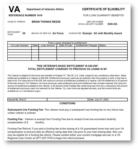 How To Get Your Va Home Loan Certificate Of Eligibility Online