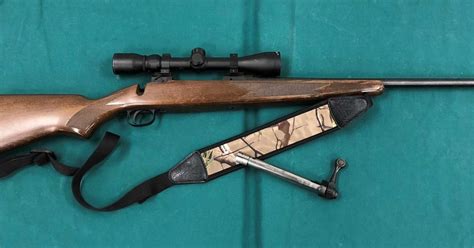 Savage Model 110 Cal 270 Win Rifle Wreal Tree Sling And Tasco Scope N8