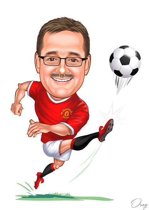 Soccer Player Cartoon Portraits In 2023 Sport Portraits Caricature