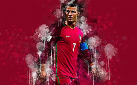 4k Descarga Gratis Cristiano Ronaldo Arte Arte Creativo Estilo