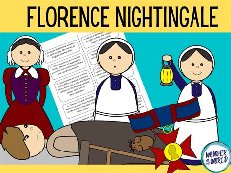 Florence Nightingale Display And Sequencing Activity Teaching Resources
