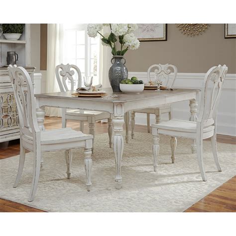 Liberty Furniture Magnolia Manor Opt 5 Piece Rectangular Table Set