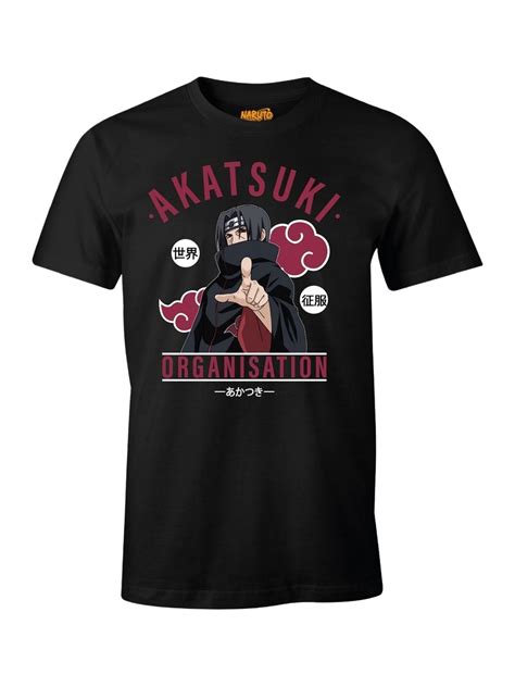 Naruto Akatsuki Organization Itachi T Shirt Nerdom