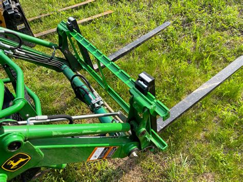 Ultra Light Pallet Forks For Subcompact Tractors By Hla Good Works