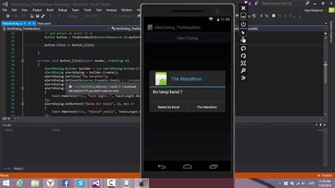 Xamarin Android Alertdialog Youtube