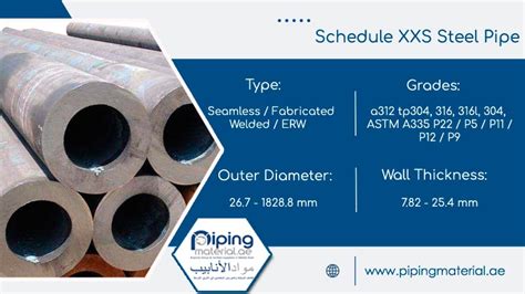 Schedule Xxs Steel Pipe Dimensions Weight And Price List 49 Off