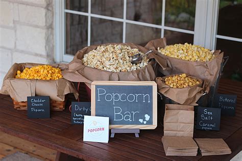 An Austin Gourmet Popcorn Customer Did This For A Backyard Get Together