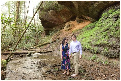Epic Copperas Falls Red River Gorge Engagement Session