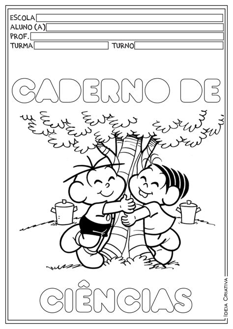 Abertura De Caderno De Ciencias
