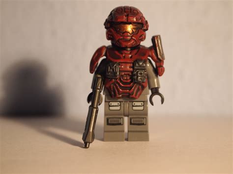 Lego Halo Reach Red Carter A Photo On Flickriver