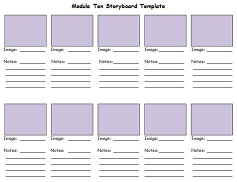 40 Professional Storyboard Templates Examples Artofit