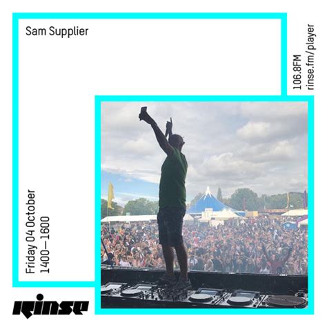 Stream Sam Supplier 04 October 2019 By Rinse FM Listen Online For