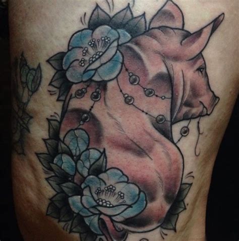 Wolf and tiger tattoos designs on fingers. Pig tattoo … | Old tattoos, Tattoos, New tattoos