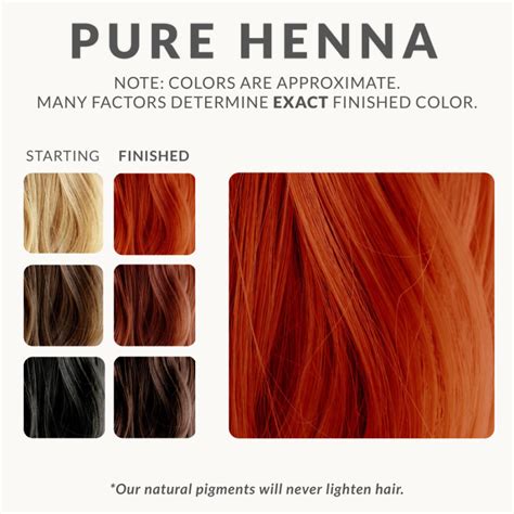 Pure Henna Hair Dye Henna Color Lab Henna Hair Dye