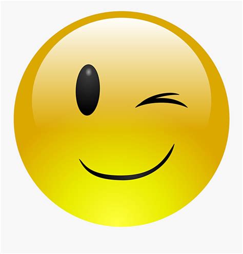 Wink Smiley Emoji Emoticon Clip Art Smiley Png Download 2560 1536