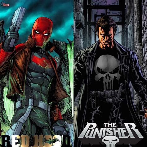 Dc And Marvel On Instagram “battle Of The Day Red Hood Vs The