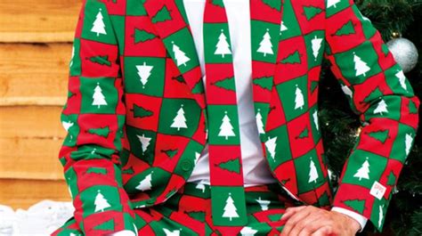 Ugly Christmas Sweaters Turned Into Stylish Suits Blazepress