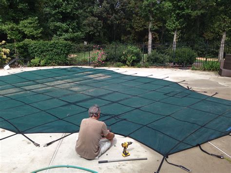 Such items are popular for being suitable for outdoor use while handling the sun's rays well. Installing an inground swimming pool cover requires that ...