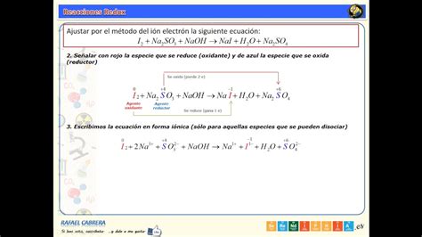 008ajuste Ecuaciones Redox Medio Básico Youtube