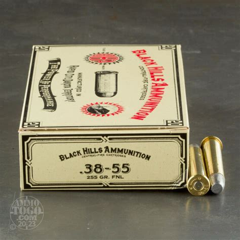 38 55 Winchester Ammunition For Sale Black Hills Ammunition 255 Grain