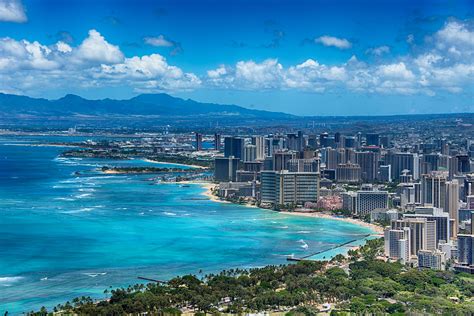 MỸ Hawaii Honolulu Pearl Harbor Waikiki Beach Polynesian