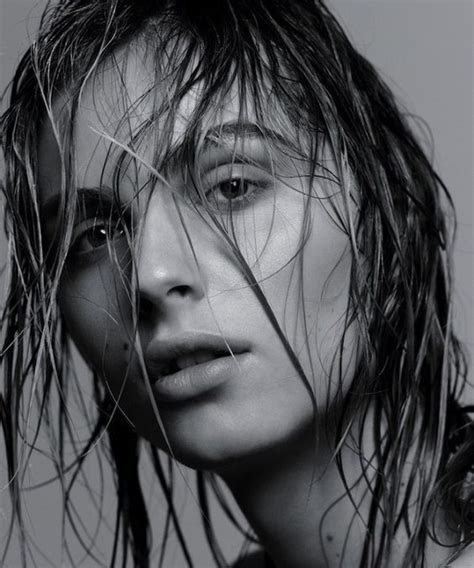 Incredibly Stunning Model Portraits From T Magazine Hair Photography Portrait Wet Hair