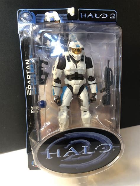 2005 Halo 2 Master Chief Spartan White 8 Figure Joyride New Ebay