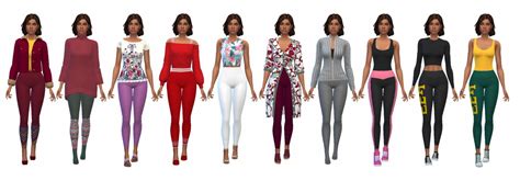 Ep08 High Waisted Leggings At Sims4sue Sims 4 Updates